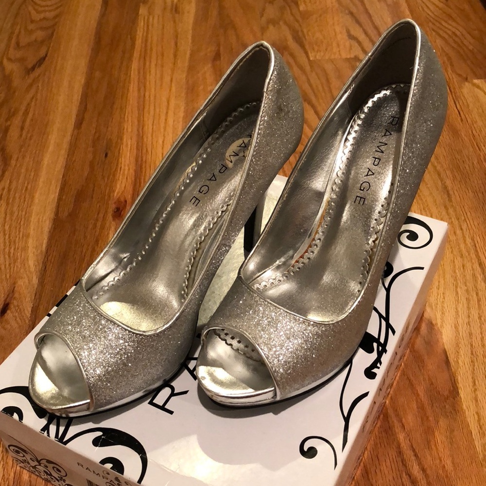 Rampage silver heel